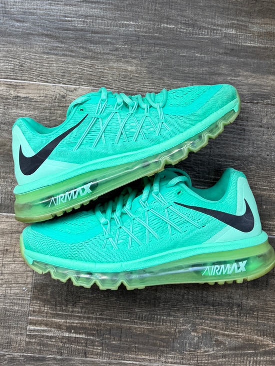 Nike Shoes - Nike Womans Air Max Hyper Punch (698903-303) Green Running Shoes Sneakers Sz-8